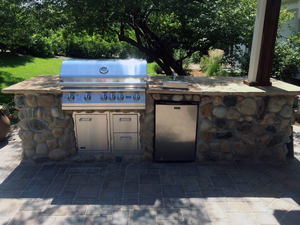 Outdoor Kitchen Installation in Denver