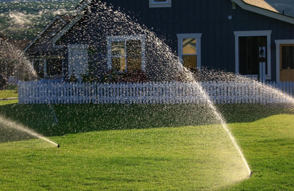 Irrigation and sprinkler system by Thunderbird Design in Denver, CO